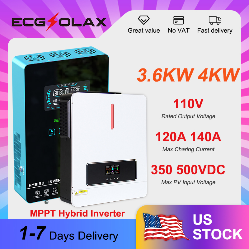 Flexible Solar Panel - ECGSOLAX 3.6/4KW Hybrid Solar Inverter 24V