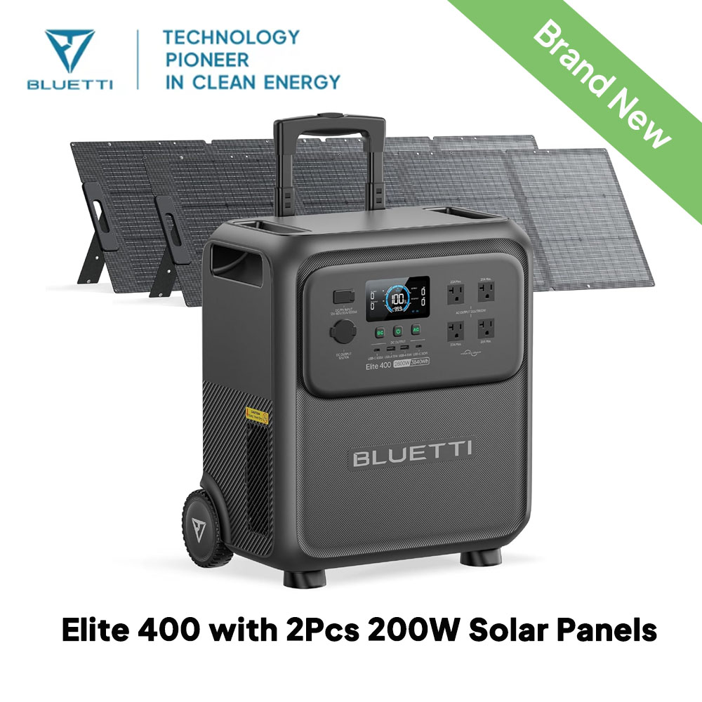 BLUETTI Elite 400 3840Wh Solar - مراجعة Flexible Solar Panel وسعره
