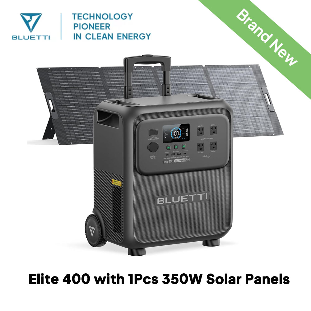 BLUETTI Elite 400 3840Wh Solar - مراجعة Flexible Solar Panel وسعره