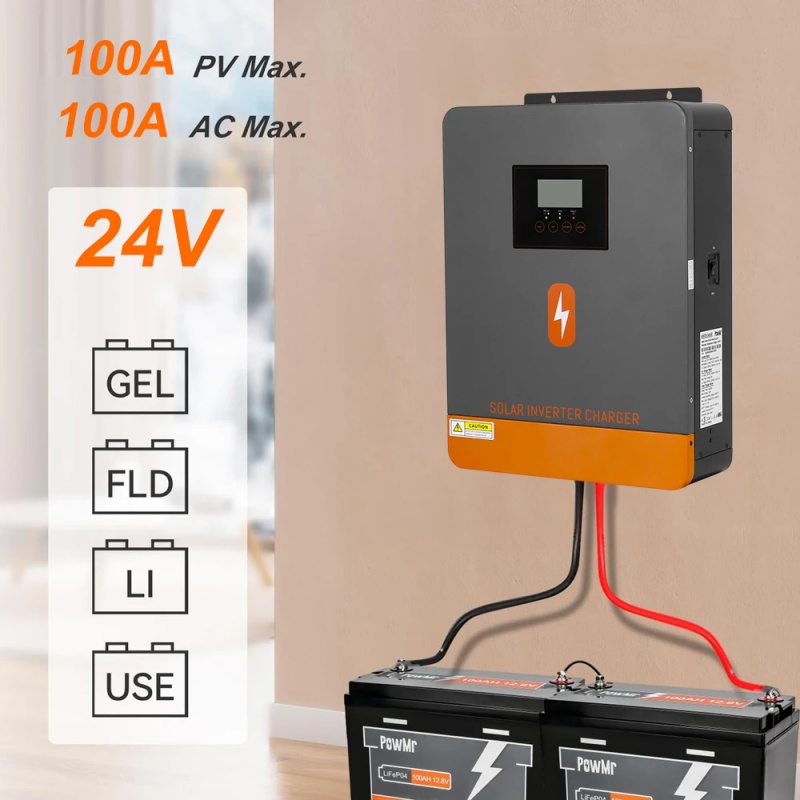PowMr 4.2KW Off Grid Inverter  - مراجعة Flexible Solar Panel وسعره