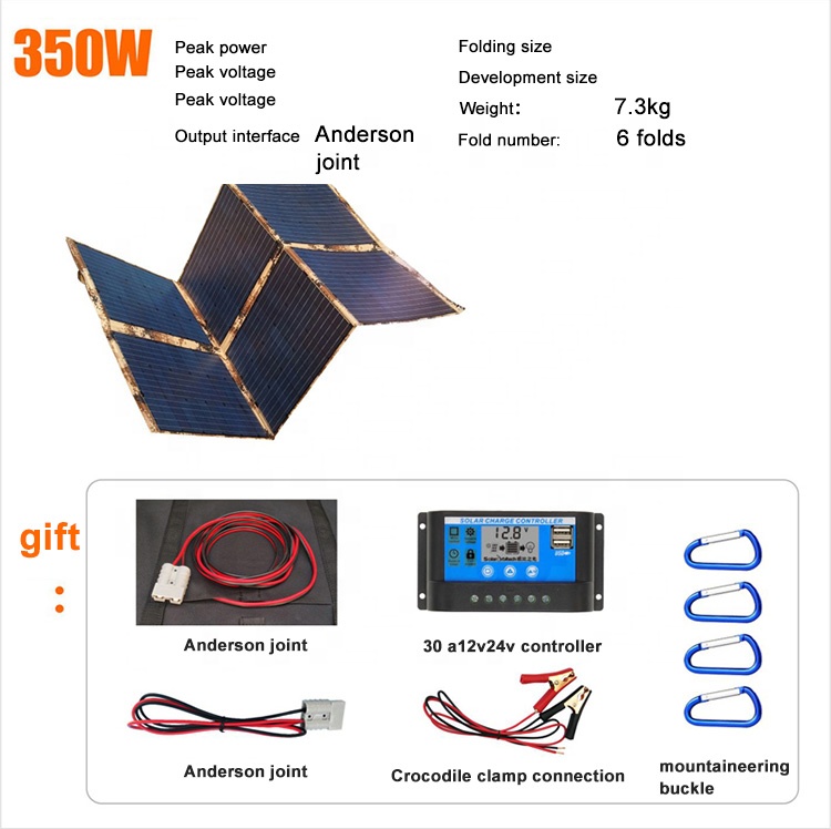 350W Flexible Monocrystalline  - مراجعة Flexible Solar Panel وسعره
