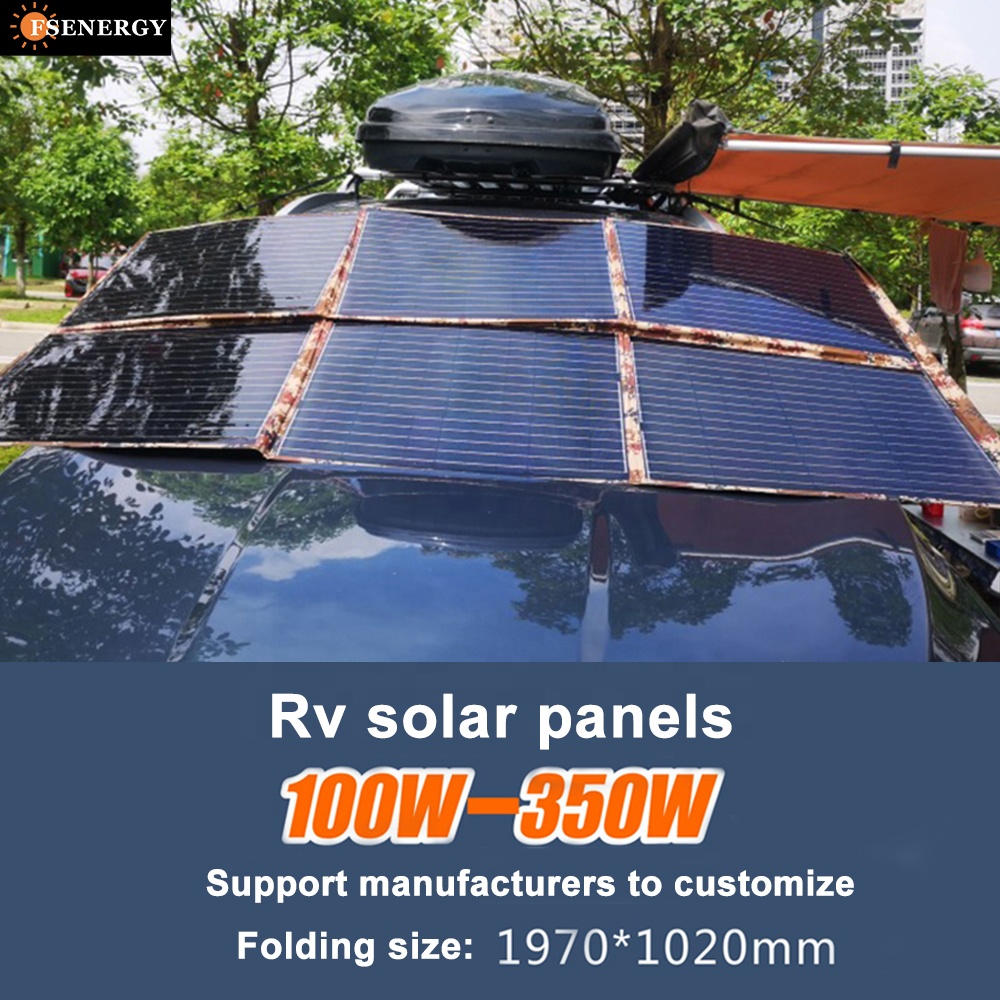 350W Flexible Monocrystalline  - مراجعة Flexible Solar Panel وسعره