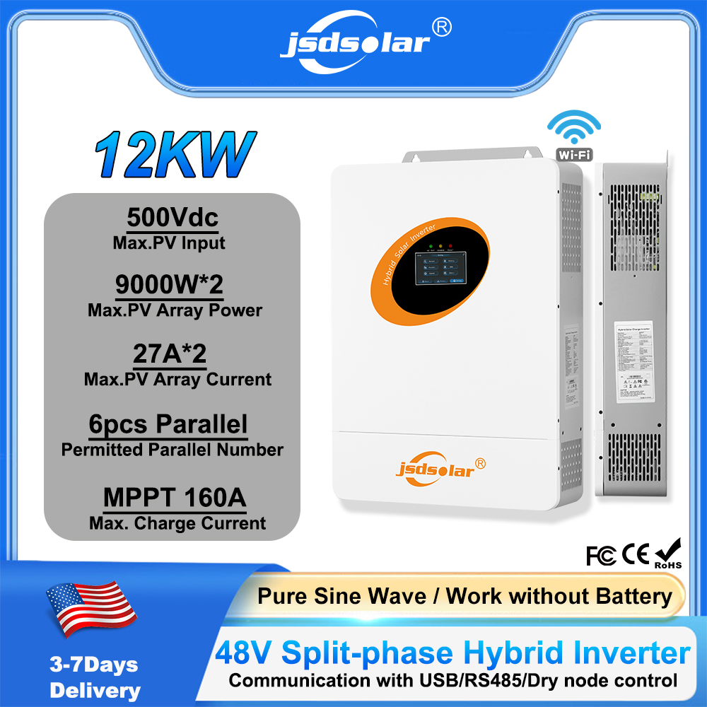 jsdsolar 12KW Solar Hybrid Inv - مراجعة Flexible Solar Panel وسعره