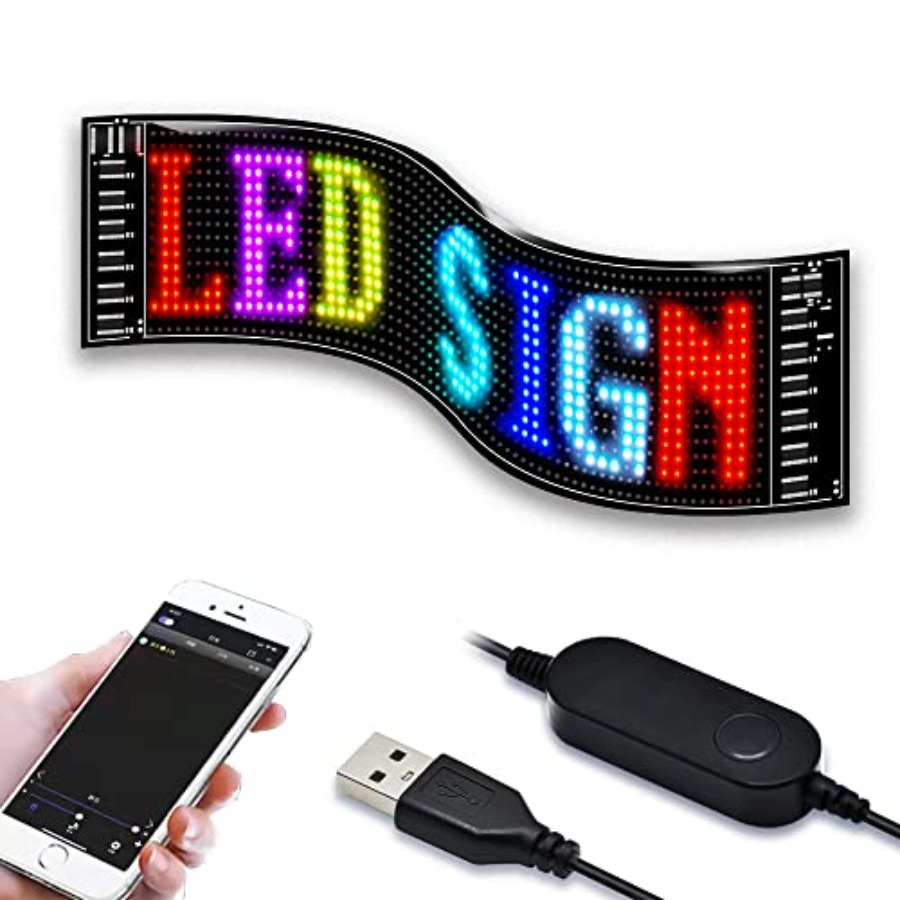 LED Matrix Panel Bluetooth APP - مراجعة Flexible Solar Panel وسعره